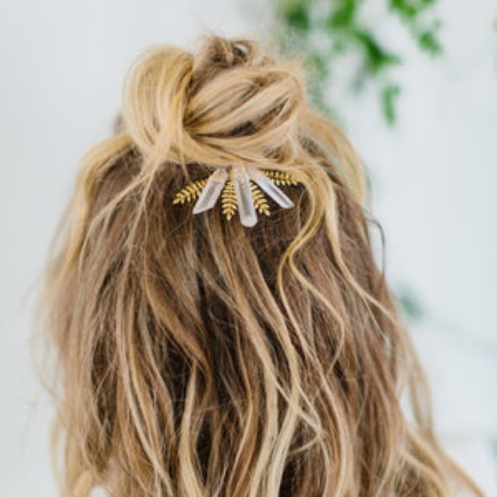 Emma Katzka Palmetto Hair Pin